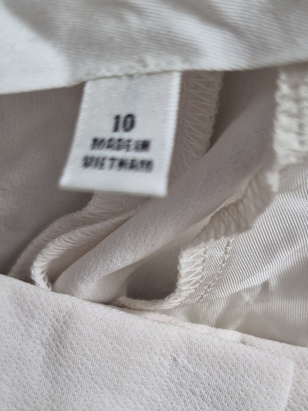 Wilfred Wide-Leg Cream Trousers - Picture 13 of 13